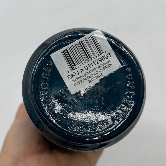 Starbucks Collectible Translucent Glass Water Bottle 22oz Recycled Irridescent - Picture 13 of 16